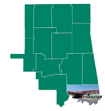 Sequoyah County Map